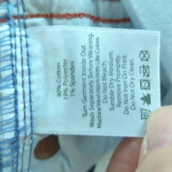 Eddie Bauer Slightly Curvy Skinny Leg Jeans 18 Dark Wash Blue - Picture 5 of 14